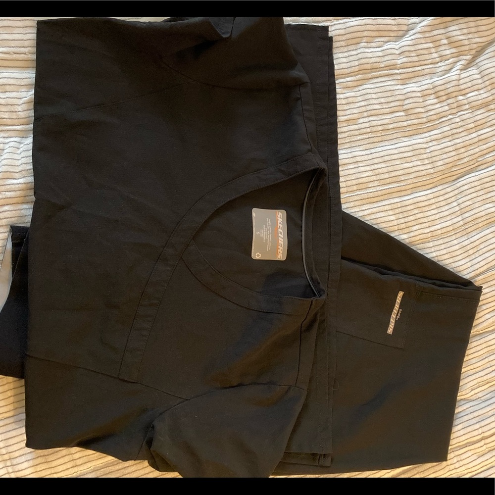 Sketchers Scrub Set Black